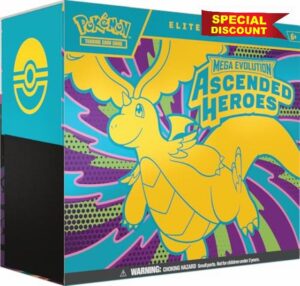 Pokémon TCG: Mega Evolution—Ascended Heroes Elite Trainer Box (1 Full-Art Promo Card