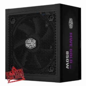 Cooler Master 850W Mwe Gold V3 Atx 3.1 Psu Fully Modular Hdb Bearing Fan 80+ Gol