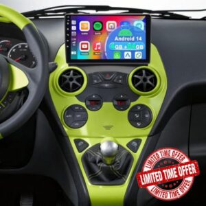 4+64GB Android 14 Car Stereo for Ford Ka 2008-2014 for Ford KA Edge 2010 with Carplay Android Auto