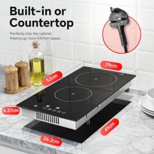 3000W Electric Hob Built-in/Countertop