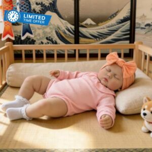 Lonian Reborn Dolls Silicone Babies Girls 24inch Lifelike Toddler Realistic Newborn Real Life Looking Sleeping Baby