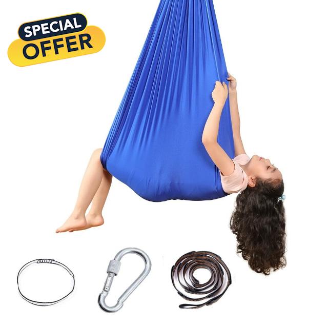 Hammock Swing Chair for Outdoor & Indoor - Lightweight Portable Hanging Chair