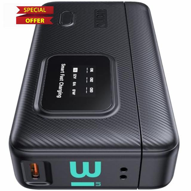 llano AC3 30W Fast Charger Case with 3 Pack 1950mAh Ace Pro 2 Batteries for Insta360 Ace Pro 2/AcePro/Ace Action Camera