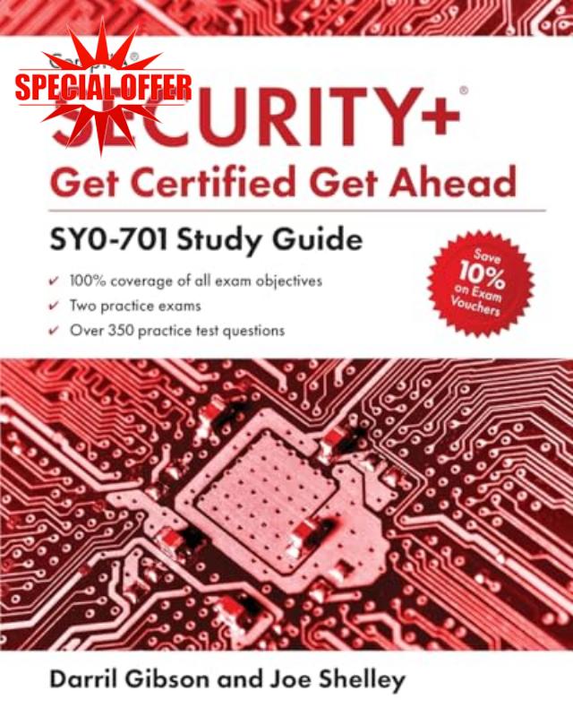 CompTIA Security+ Get Certified Get Ahead: SY0-701 Study Guide       Paperback – 26 Oct. 2023