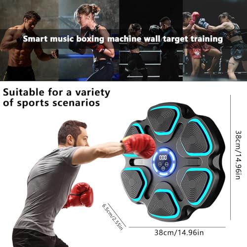 Smart Musical Boxing Machine with Boxing Gloves
