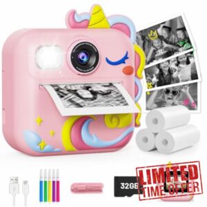 KOKODI Kids Camera Instant Print