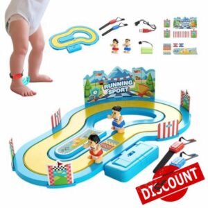 Motion Sensing Racing Game - Interactive Game for Two Players | Gesture Control Circuit Toy for Girls Boys Parents Birthday Christmas