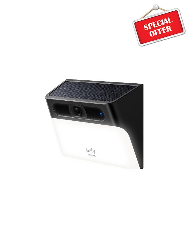 eufy Security Solar Wall Light Cam S120 Solar Security Camera Outdoor Wireless