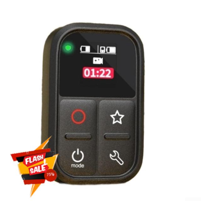 Wireproof Remote Control for Insta360 X5/X4/X3/GO3S/AcePro2 - Compact 6x4x2cm ABS Design with Charging Cable