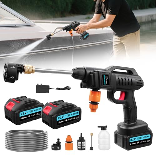 62 Bar Pressure Washer with 6-in-1 Adjustable Nozzle