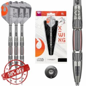 Target Darts Star Wars X-Wing 90% Tungsten Steel Tip Darts