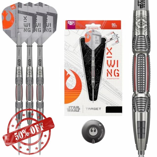 Target Darts Star Wars X-Wing 90% Tungsten Steel Tip Darts