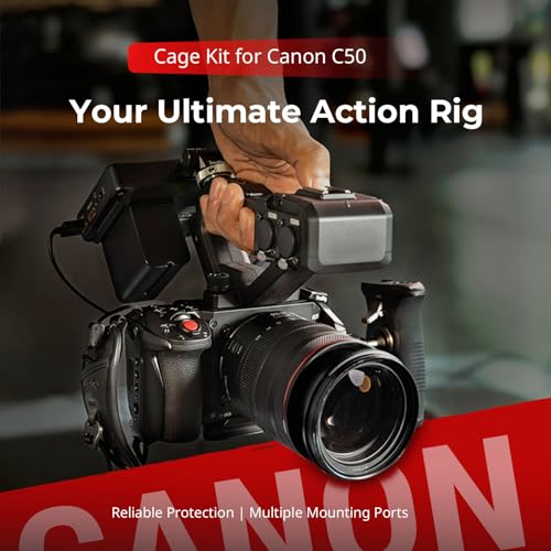 Camera Cage with Cold Shoe Mount