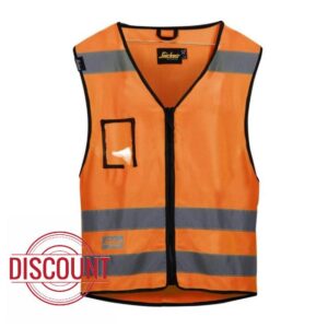 Snickers 91535500005 Size Small/Medium Class 2 High-Vis Vest - Orange