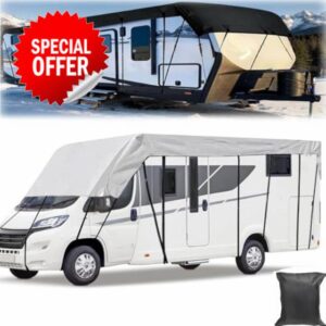 Heavy Duty RV Roof Cover Waterproof UV Resistant