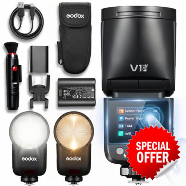 Godox V1 MID S Flash for Sony