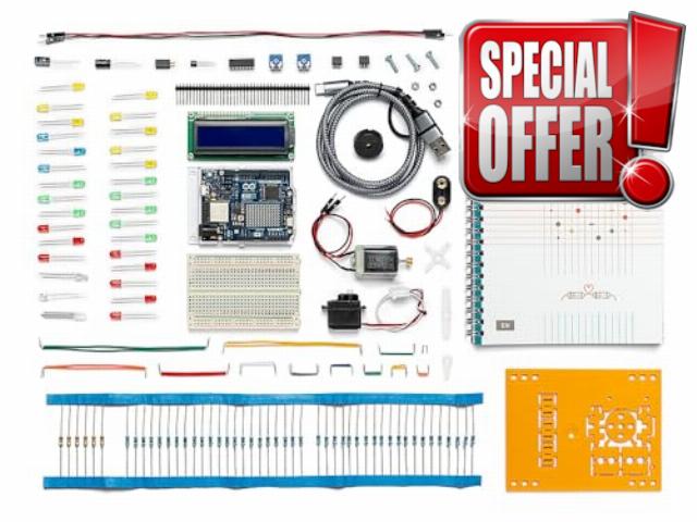 Arduino Starter Kit R4 [K000007_R4] – Learn Electronics and Coding with the UNO R4 WiFi board