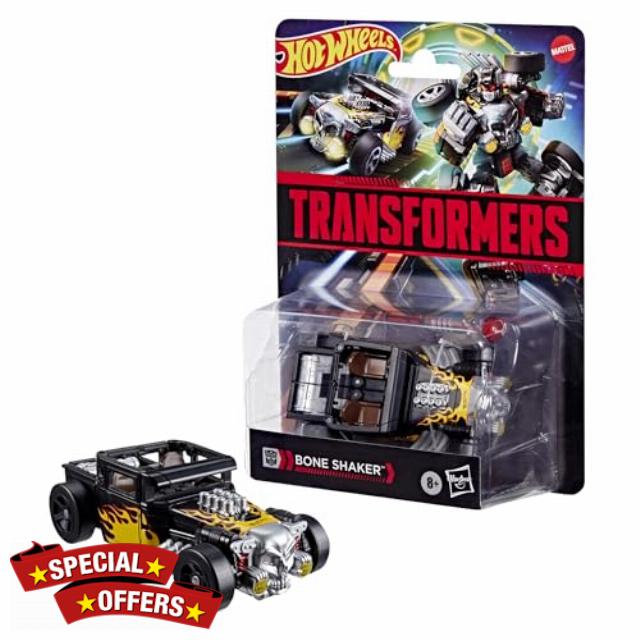 Transformers Collaborative Hot Wheels® x Bone Shakerä Converting Action Figure