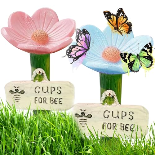 Hummingbird Feeder with Flower Design