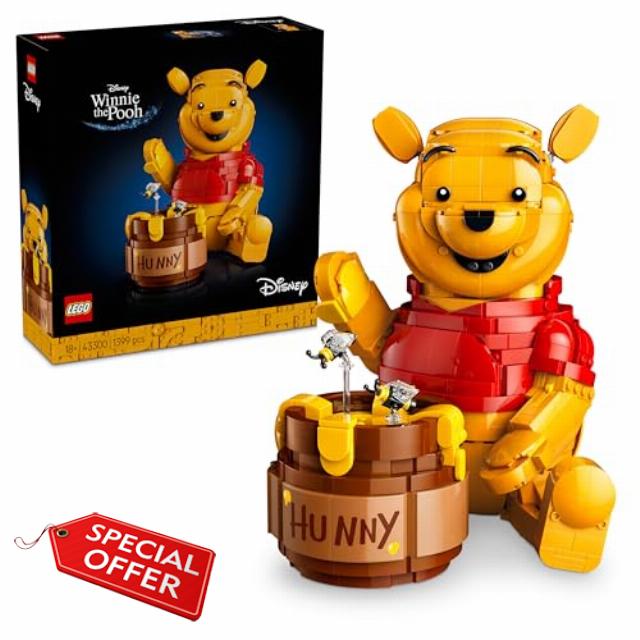 LEGO | Disney Winnie the Pooh - Building Set for Adults - Display Model w/Honey Pot