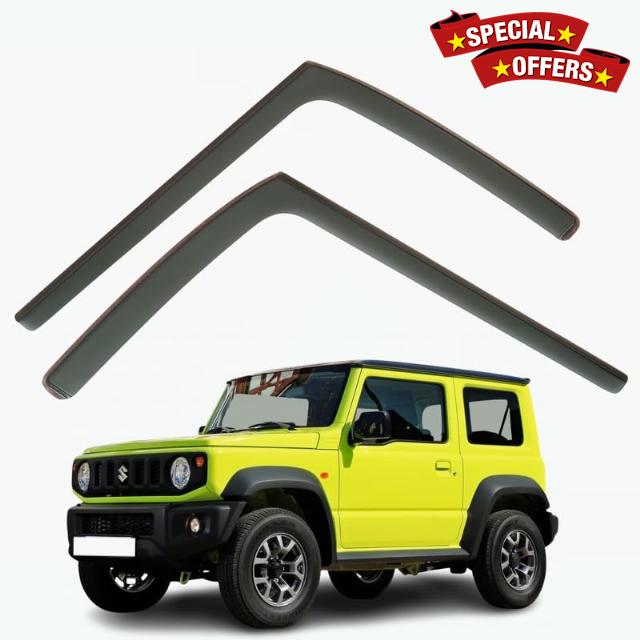 Set of 2 Wind Deflectors For SUZUKI JIMNY MK4 2019 2020 2021 2022 2023 2024 2025 2026 Models. Jimny Rain Deflectors