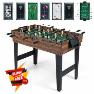 COSTWAY 10-in-1 Multi Game Table