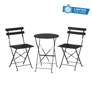 Bonnlo 3-Piece Folding Bistro Set
