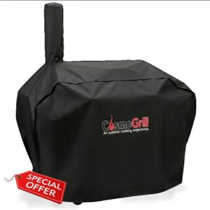 CosmoGrill XXXL Smoker BBQ Cover with Chimney Coverage