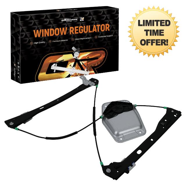 maXpeedingrods Car Window Regulator for Golf MK5 2003-2009 2/3 Door Drivers Front Right Electric Window Regulator 1K3837462 1K3837462A