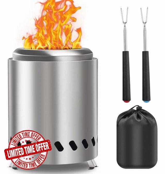 Smokeless Tabletop Fire Pit