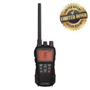 Cobra BlueBound 350 Handheld Floating VHF Marine Radio – 6 Watt
