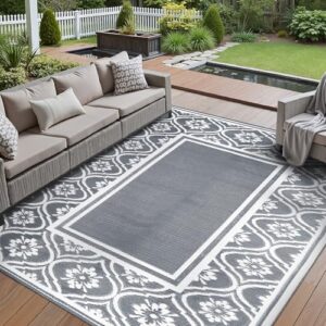 Garden Rugs 240x300cm Reversible Extra Large Outdoor Carpet Mat