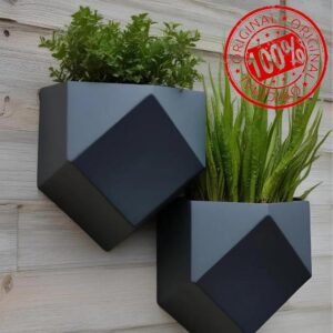 Low Poly Wall Hanging Planter