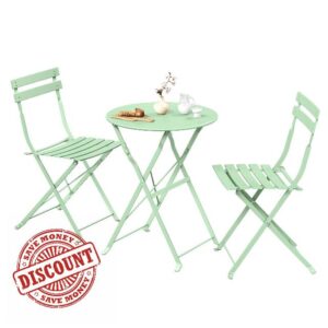 SONGMICS 3-Piece Outdoor Bistro Set