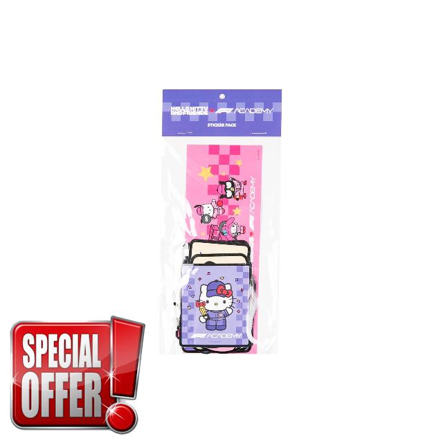 F1A x Hello Kitty Unisex Sticker Pack