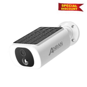 ANRAN 2K Solar Security Cameras Wireless Outdoor/Indoor
