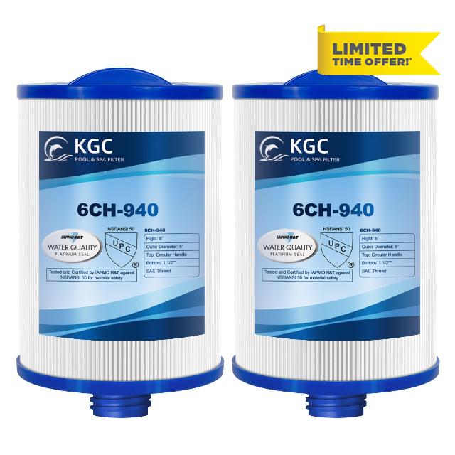 KGC 6CH-940 Spa Filters for Hot Tub