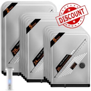 Vacuum Storage Bags for Clothes with Electric Pump