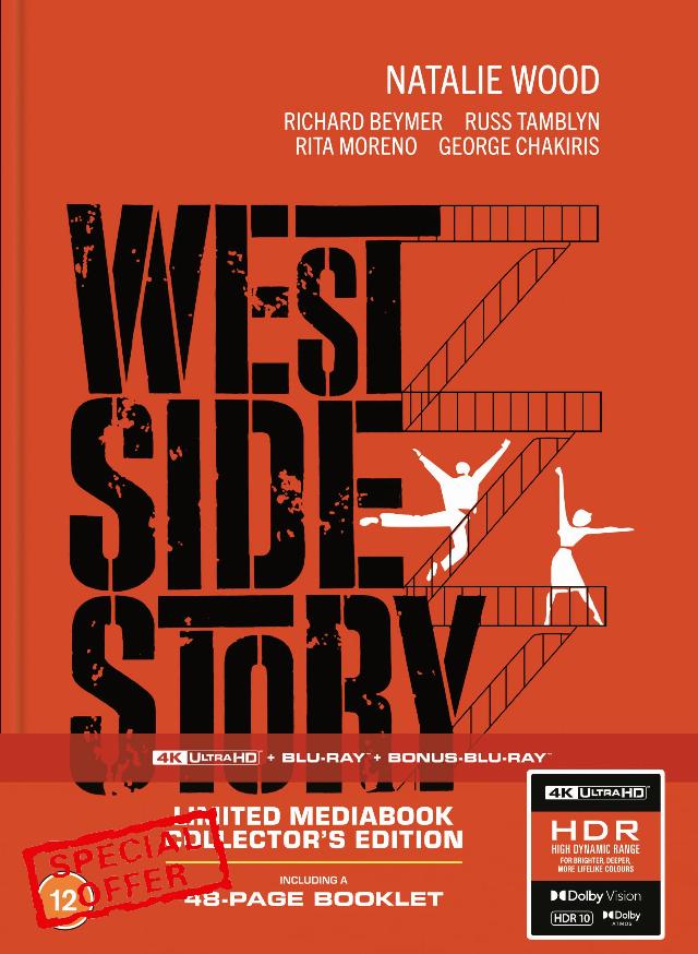West Side Story (1961) [4K Ultra HD & Blu-Ray] Mediabook