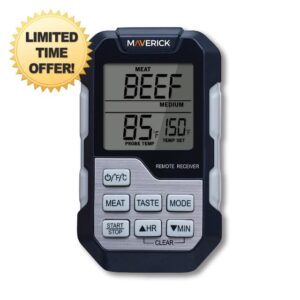 Maverick Single Probe BBQ Thermometer & Timer