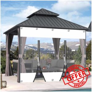 Transparent Tarpaulin Side Panels