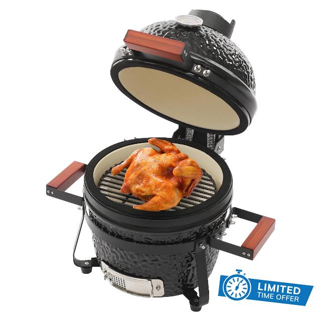 Ceramic Charcoal Grill & Smoker
