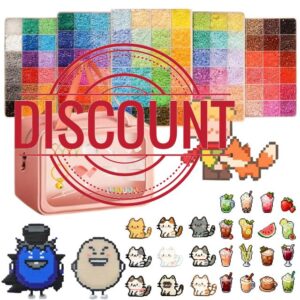 Cloududa Fuse Beads Kit 120 Colors (63