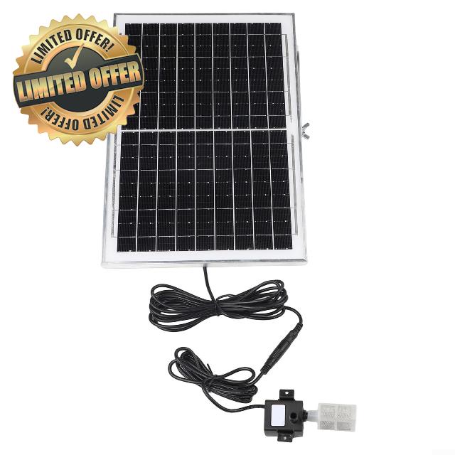 Solar Powered Water Pump System with Tempered Glass 9V 6W/10W Panel