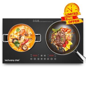 4000W Double Induction Hob