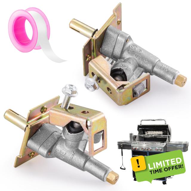 Griddle Gas Burner Control Valve Replacement for Blackstone 36’’ Gas Grill Griddle 1554 1565 1836 1866 1560