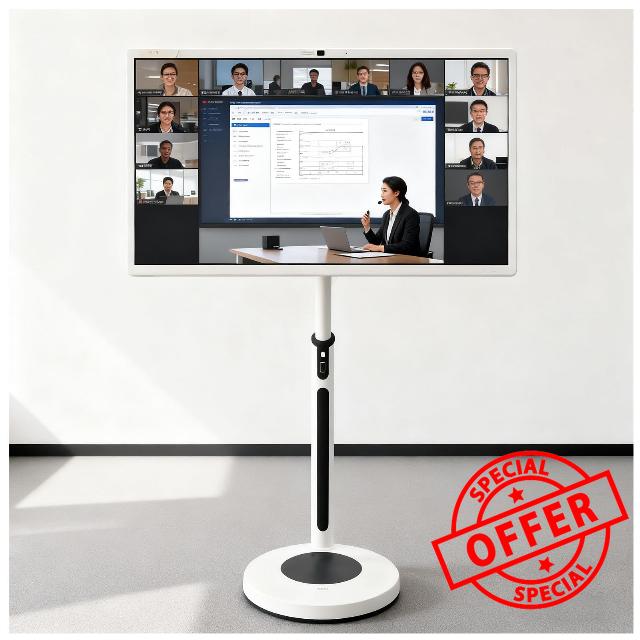 21.5"/24"/27"/32" Portable Rolling Tv