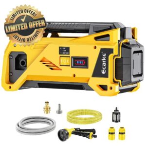 Ecarke Water Transfer Pump 9.6GPM Compatible with Dewalt 20V Battery (Tool Only)