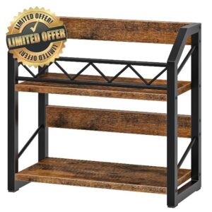 HOOBRO 2-Tier Vinyl Record Holder