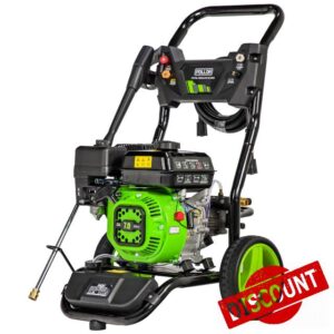 Petrol Pressure Washer 3950 PSI Jet Wash 7HP 210cc 5 Nozzles With 8 Meter Hose & Detergent Tank